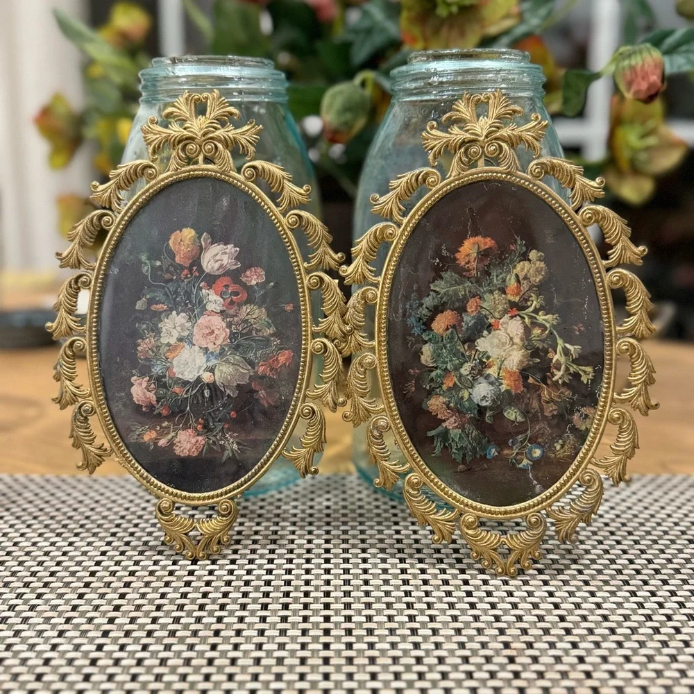 Vintage ornate filagree